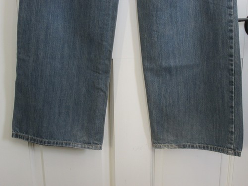 Old Navy Boys Size 16 Distressed Straight Leg Jeans 27x28 Cotton 67-21193 - Picture 4 of 8