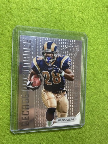 Marshall Faulk 1st Prizm Card SILVER CHROME SP 2012 Panini Decade Dominance RAMS - Bild 7 von 24