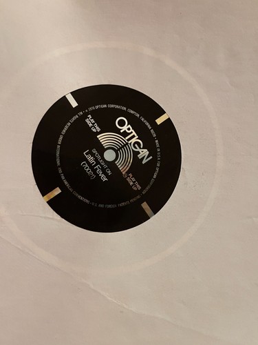 Optigan Orgelscheibe LATIN FEVER - 1970ERer Mattel 70021