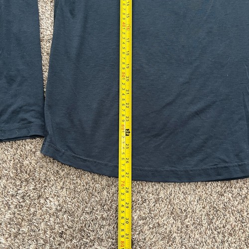 Ketl LS Henley Shirt Long Sleeve Blue Pullover Size Medium Lightweight Hike - Picture 2 of 8