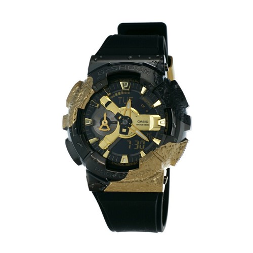 CASIO G-SHOCK GM-114GEM Men's Watch Black Dial Rubber Strap Quartz Good Conditio - Picture 1 of 5