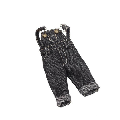 Clothes - Bib Overalls Pants Shirt For 1:12 BJD doll OB Obitsu 11 Ymy Toy - Picture 31 of 31