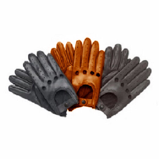 S L1200 Men'S Chauffeur Real Leather Car Driving Gloves