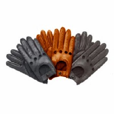 MEN'S CHAUFFEUR REAL LEATHER CAR DRIVING GLOVES