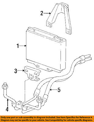 GM OEM Transmission Oil Cooler-Inlet Hose 12472277