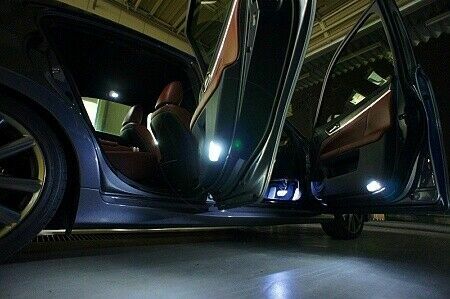 2x White 18 LED Side Door Courtesy Lights For Toyota/Sienna/Camry/Avalon/Tundra - Picture 8 of 12