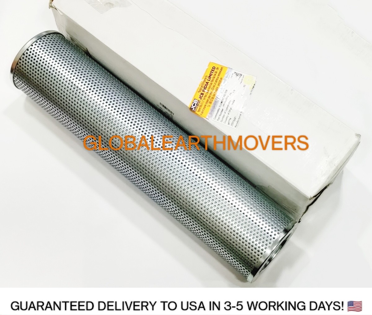 JCB 432 ZX LOADER - GENUINE JCB HYDRAULIC RETURN FILTER