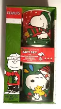 PEANUTS 10oz. 2 Mug Coffee Set Snoopy Woodstock Charlie Brown MIB OOP The Rev's
