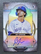 Joey Loperfido 2024 Topps Triple Threads RC Auto #RA-LOP Blue Jays 192/199