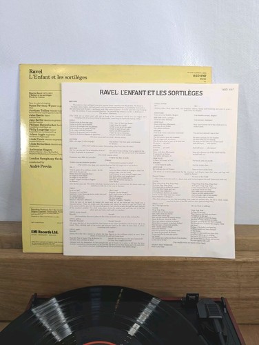 RAVEL ~ L'Enfant Et Les Sortileges ~ Andre Previn ~ NM 12" Vinyl With Libretto - Bild 13 von 14