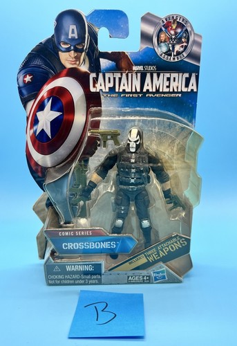 2011 Captain America The First Avenger Crossbones Comic Serie 4" Figur (B) - Bild 1 von 8