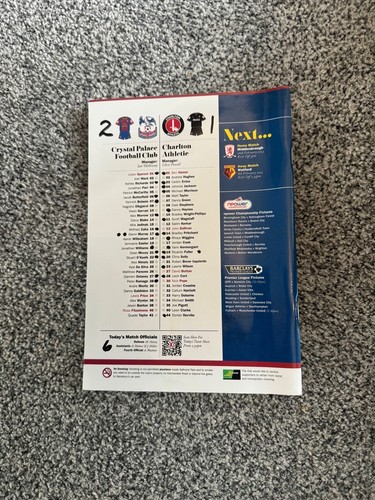 Crystal Palace Home Programmes 2012-13 Choose From List - Picture 25 of 51