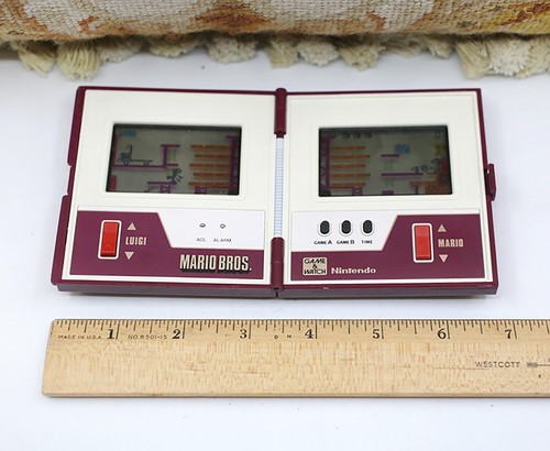 VINTAGE NINTENDO GAME AND WATCH MW-56 MULTI-SCREEN MARIO BROS. 1983 KOSTENLOSER VERSAND! - Bild 11 von 11