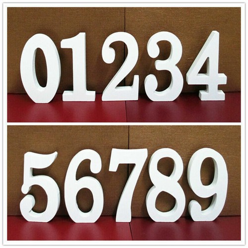 100mm Large 26 Wooden Free Standing Letters Alphabet Wedding Home Shop Decor uk - Picture 71 of 86