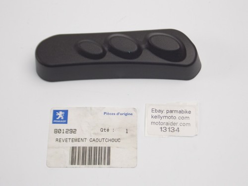 OEM PEUGEOT LXR 125 200 SCOOTER RIGHT FOOT PEG STAND STAY RUBBER COATING 801292 - Picture 1 of 2
