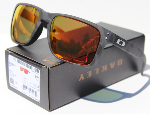 OAKLEY Holbrook XL Sunglasses Matte Black Camo/Prizm Ruby NEW OO9417-29 - Picture 2 of 12
