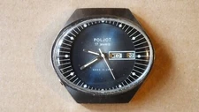 Vintage Poljot Stadium Chaika USSR Soviet 17 Jewels Mechanical Wristwatch.