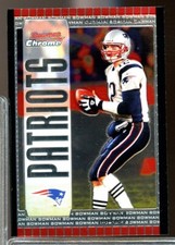 2005 Bowman Chrome Football Card #8 Tom Brady
