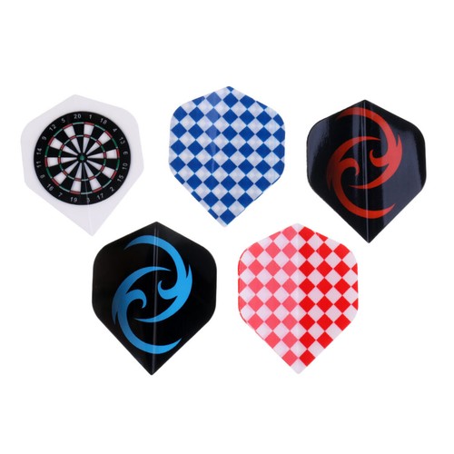 60 Pieces Pack Standard Dart Flights Professional Durable PET Darts Flights - Picture 5 of 10