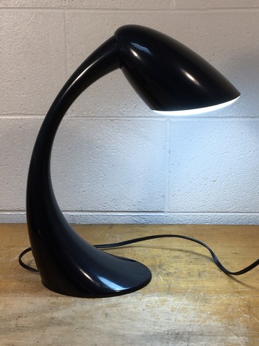 Verilux SmartLight VD11 Curve Black Vintage 1990s Table Desk Bedside Lamp Works! - Picture 4 of 10