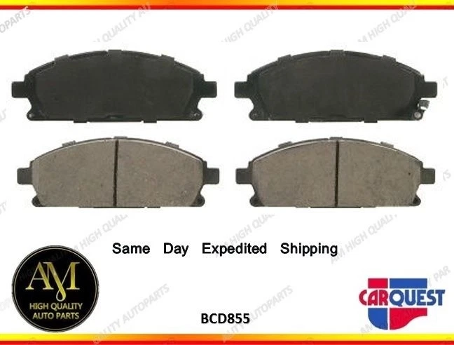 Pastillas de freno de cerámica de disco delantero BDC855 para Acura MDX Infiniti Nissan Pathfinder Foto 4 de 4