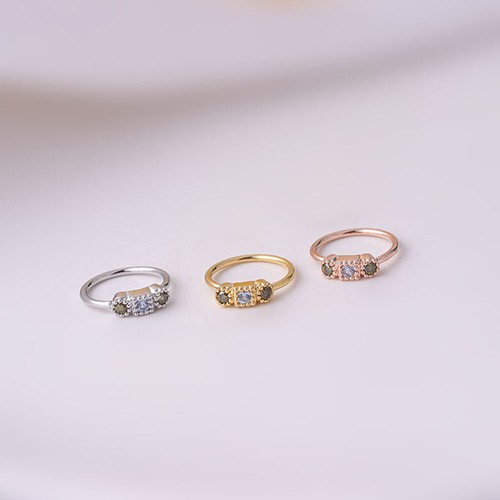 Zircon Nose Septum Ring Ear Cartilage Hoop Piercing Body Jewelry Tragus Earrings - Picture 12 of 25