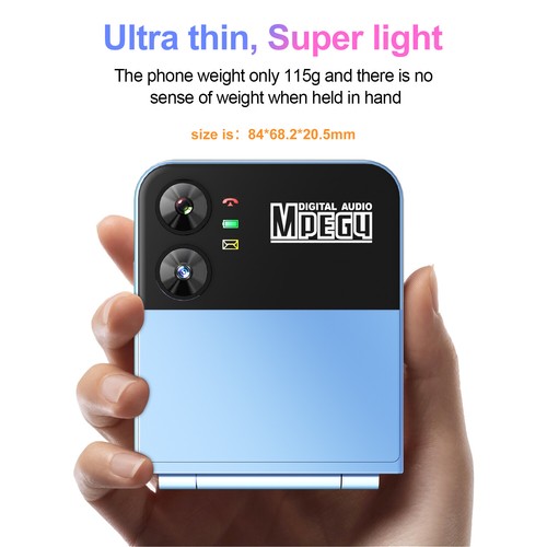 Klapphandy 4 SIM-Karten Magic Voice Blacklist Voice Auto Call Recorder Neu Hot - Picture 4 of 16