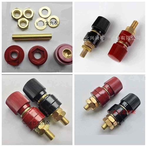 10mm Stud Premium Remote Battery Power Junction Post Connector Terminal Kit - Picture 2 of 8