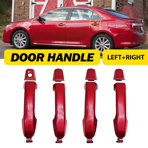 4x Front Rear Left Right Side Exterior Door Handle For 2012-2017 Toyota Camry - Foto 19 di 33