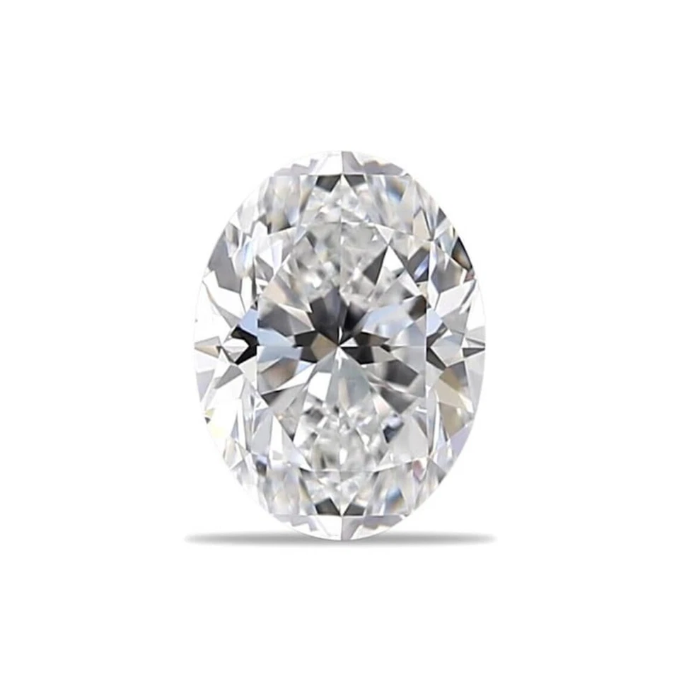 Loose CVD Diamond 2.80Ct Oval , D Color, 8x10 mm, Clarity IF , Certified Diamond - Image 2 of 4