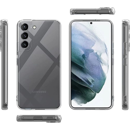 Transparent Clear Slim Soft Gel Phone Case Cover Guard for Samsung Galaxy S23 - Picture 10 of 11