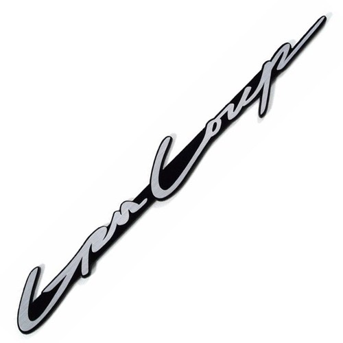 DTK Car Cursive Sticker Lettering Slogans Emblem 30142 for Genesis Coupe - Picture 3 of 5