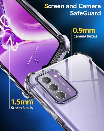 Hot Shockproof Silicone Rugged Clear Rubber Case For Nokia G100 C300 C110 - Picture 4 of 18