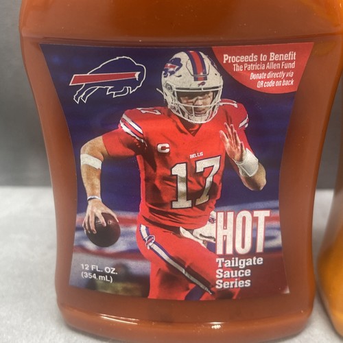 Original Set Of 3 Buffalo Bills Mafia Josh Allen EXPIRED Tailgate Sauce Sealed - Picture 2 of 20