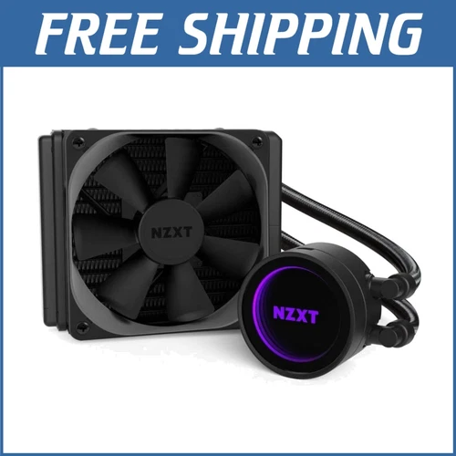 Compact Kraken M22 RGB CPU Liquid Cooler - Titan-like Performance in Black