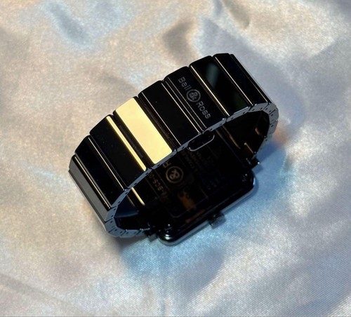 Reloj Bell & Ross BRS-98-BCS-00212 Garantía Cuadrado Negro Correa Cerámica Hombre - Imagen 5 de 8