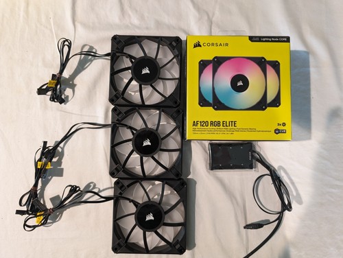 CORSAIR iCUE H100i ELITE CAPELLIX Cooler w/ AF120 RGB Elite fans - Photo 2/4
