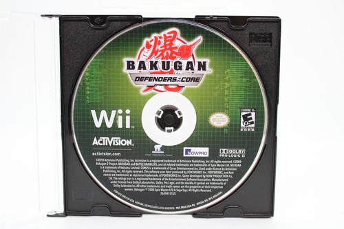 Refurbished Nintendo Wii Bakugan Defenders of the Core Tested Disc Only Good - Picture 1 of 6