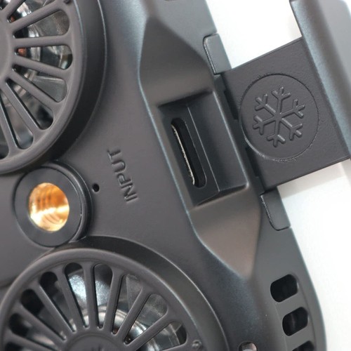 Phone Cooling Fan Handy Halbleiter Kühler 4-65 Zoll Schwarz - Bild 4 von 7