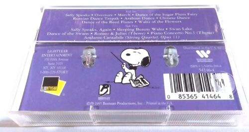 (3) SNOOPY'S CLASSICS ON TOYS CASSETTE TAPES 1995 JAZZ BEATLES NUTCRACKER WARNER - Picture 4 of 10