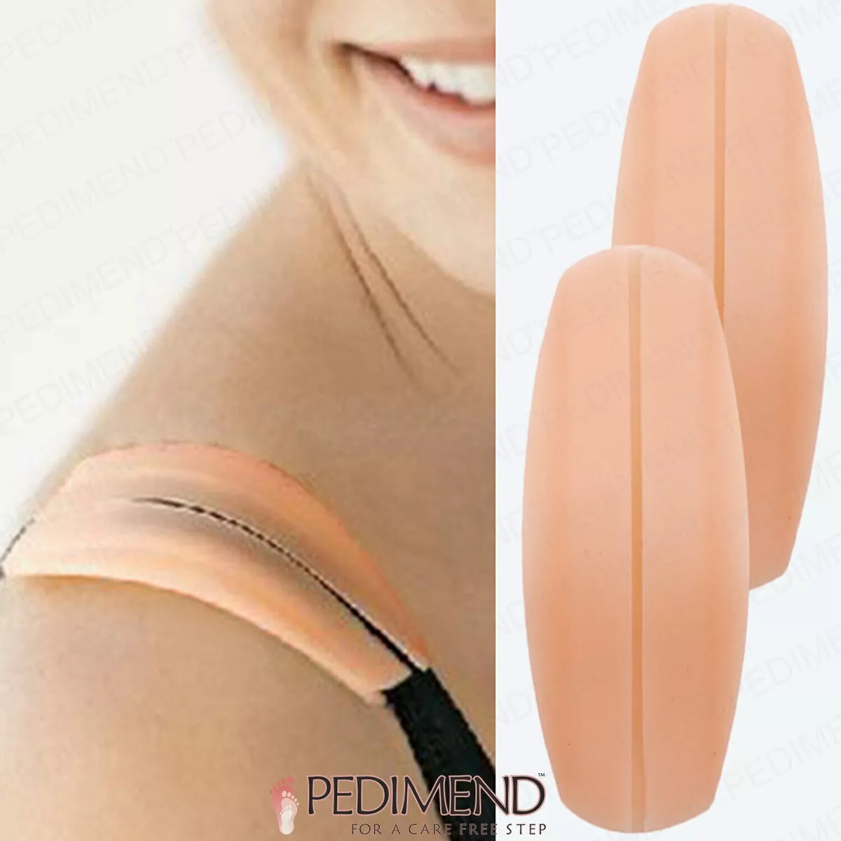 3PAIR Silicone Bra Strap Cushion Holder Women s Soft Non Slip