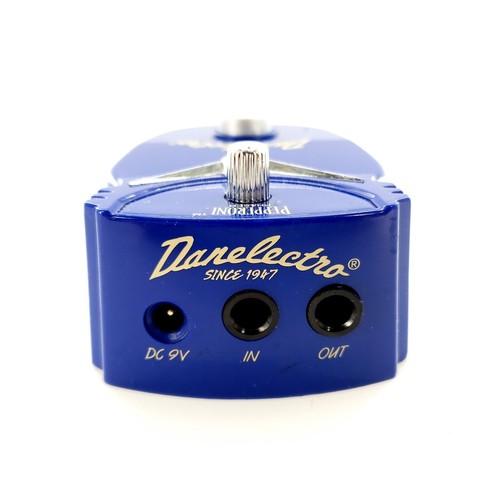 Pedal de efectos Danelectro DJ6 Pepperoni Phaser sin fuente de alimentación probado y funciona - Imagen 8 de 10