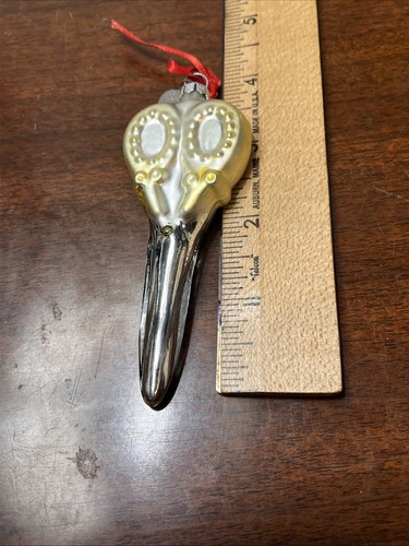 Dept 56 Glass Christmas Ornament Scissors 2001 - Picture 4 of 4