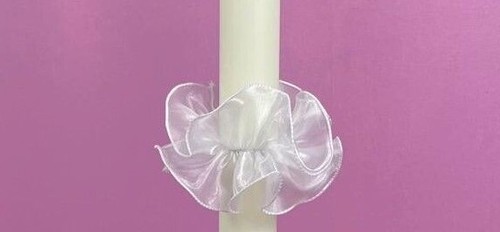 Foulard candela comunione borsa gonna candela antigoccia z abito comunione *16.23 - Foto 2 di 3