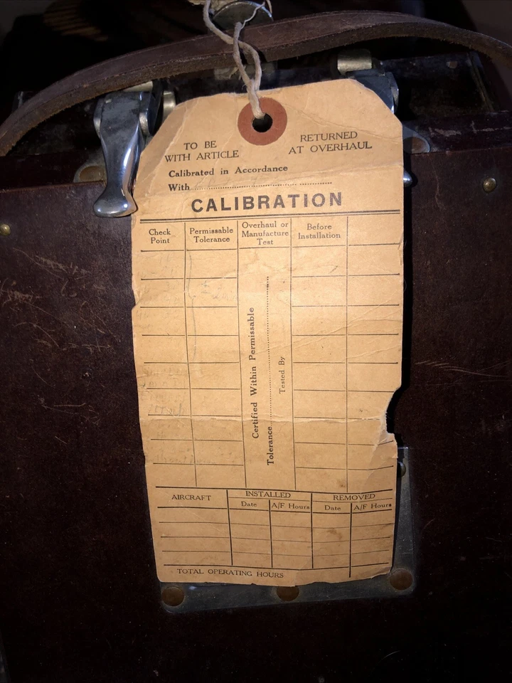 Antique AVIATION WW2 WWII Vintage Bubble Sextant MK 1XA Royal Air Force Navy - Image 4 of 4