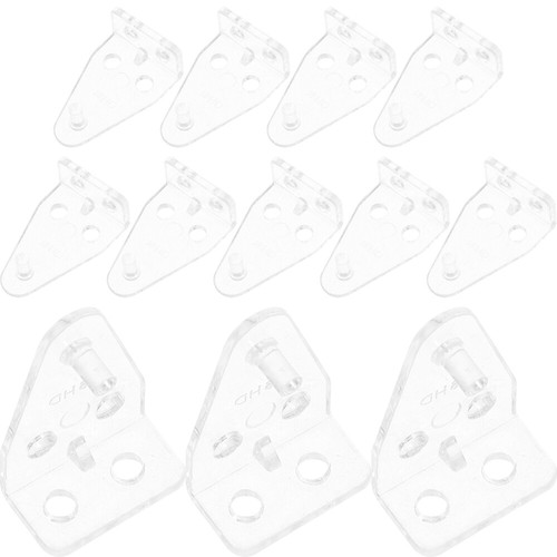 12Pcs Blind Hold Down Bracket Blinds Accessories for Window Use - Imagen 7 de 12