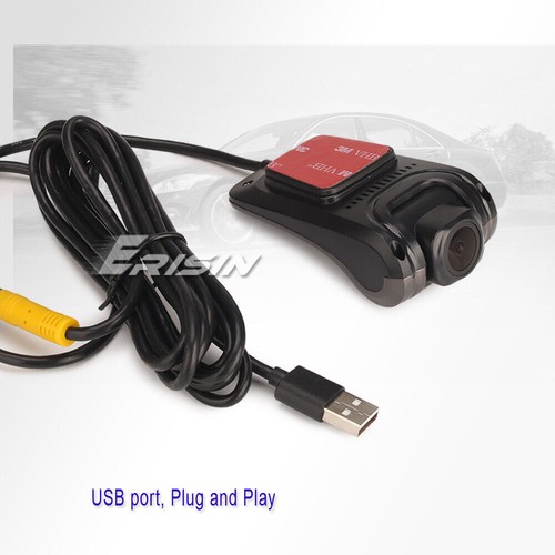 1080P HD Visión Nocturna Impermeable Dash Cámara 150° Grabadora Para Radios De Coche Android - Imagen 3 de 11