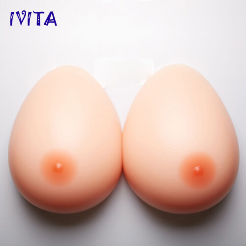 Taza EE Silicona Formas de Seno Transgénero Falsos Potenciador Drag-Queen IVITA - Imagen 2 de 8