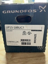 UP15-18BUC7 Bronze Circulator Pump w/ IFC, 3/4" Sweat (Union), 1/25 HP, 115V NEW
