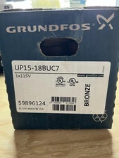 UP15-18BUC7 Bronze Circulator Pump w/ IFC, 3/4" Sweat (Union), 1/25 HP, 115V NEW